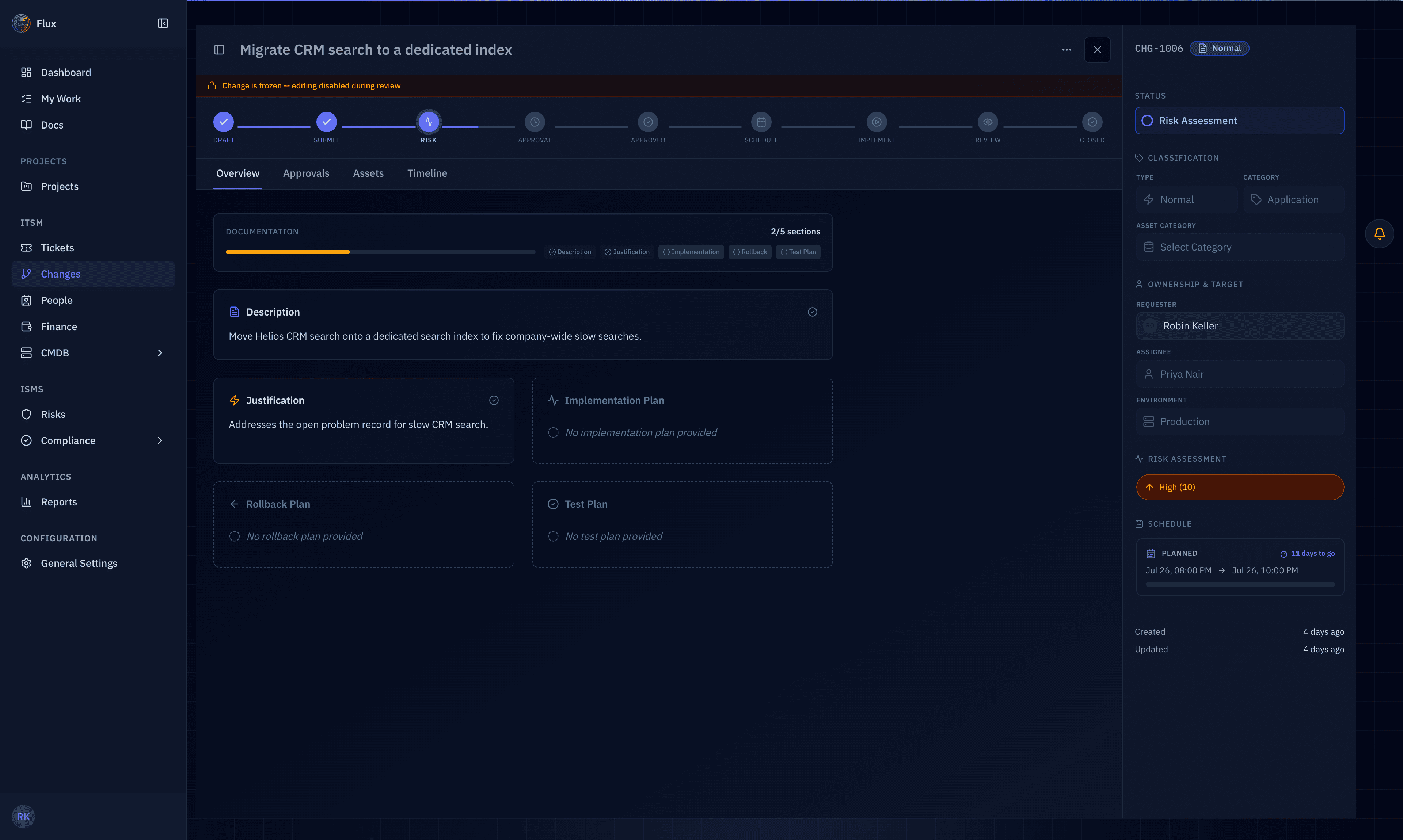 Change- & Vendor-Management